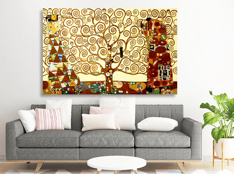 Drvo života Klimt slika na platnu